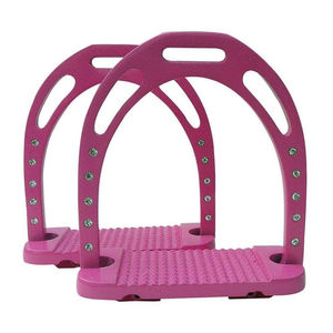 Estribos de acero inoxidable más vendidos para montar a caballo, con colores personalizados, estribos de aluminio de calidad profesional para saltar. - Product Image 6