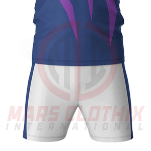 Moisture Wicking Rugby Jerseys And Shorts For Outdoor Team Competitions Custom Rugby <b>Match</b> Uniforms In Low MOQ - Product Image 5
