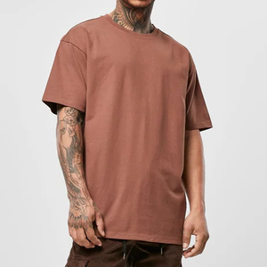 เสื้อยืดโอเวอร์ไซส์ผู้ชายสไตล์ใหม่ล่าสุด บริการ OEM ดีไซน์ระบายอากาศได้ดี ขายดีที่สุด รับสั่งทำเสื้อยืดโอเวอร์ไซส์ผู้ชาย - Product Image 6