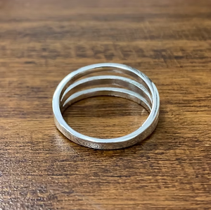 JAIPUR <b>SILVER</b> Dainty Unisex <b>Plain</b> 925 <b>Silver</b> <b>Ring</b> Minimalist Jewelry for Everyday & Any Occasion Wear - Product Image 3