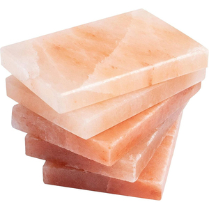 Matériaux idéaux pour les murs intérieurs, carreaux minéraux OEM de qualité supérieure, carreaux décoratifs en sel, blocs de sel de l'Himalaya, naturels. - Product Image 3