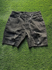 Shorts en jean décontractés pour hommes, coupe ample, en coton de haute qualité, style streetwear, service OEM, mode, durables, pour l'été - Product Image 5