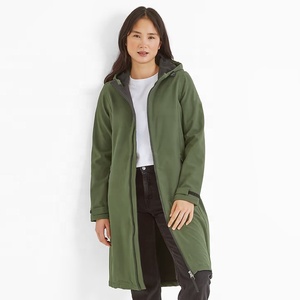 Chaqueta Bomber Impermeable para Mujer, con Capucha de Piel, Cierre de Cremallera, Transpirable, de Secado Rápido, para Uso en Exteriores, Personalizable - Product Image 2
