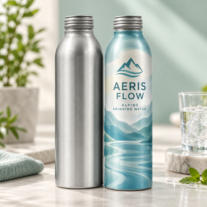 Botellas de Agua de Aluminio Premium a Precio de Fábrica, Ligeras, Reutilizables, Reciclables, con Impresión de Logotipo Personalizado, Botellas para Bebidas - Product Image 3