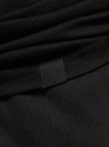 เสื้อกล้ามผู้ชายสีดำ คอกลม สีพื้น ผ้าถัก ระบายอากาศได้ดี สวมใส่สบายๆ - Product Image 6