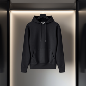 เสื้อฮู้ดกันน้ำแบบสวมหัว ทรงปกติ น้ำหนัก 370 กรัม ผลิตจากผ้าโพลีเอสเตอร์/ไนลอนผสมขนแกะ เหมาะสำหรับฤดูหนาว ให้ความอบอุ่น เป็นมิตรต่อสิ่งแวดล้อม พร้อมปักโลโก้ตามสั่ง - Product Image 2