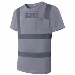 Gilet de sécurité d'été OEM 100 % coton, coupe classique, ANSI Classe 1, imperméable, pour agents de sécurité, vêtements de travail, logo, couleurs et tailles personnalisables - Product Image 5