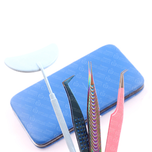 Pinzas de Acero Inoxidable Antiestáticas de Precisión Duraderas de Venta Caliente con Mango de Espejo Personalizable – Esencial de Belleza - Product Image 5