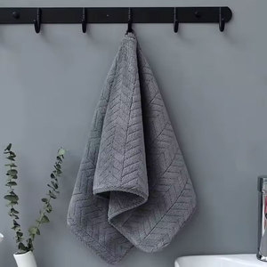 Serviettes en coton rayées écologiques, séchage rapide, absorbantes, douces, antimicrobiennes, jetables, hypoallergéniques, ensemble de serviettes pour le visage - Product Image 2