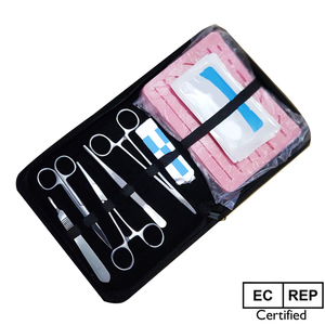 Kit Completo de Práctica de Sutura para Educación Médica con Instrumentos Quirúrgicos y Almohadilla de Entrenamiento de Piel Realista - Product Image 5