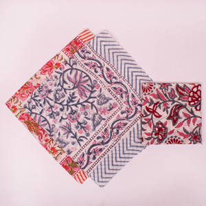 Pañuelo Cuadrado de Algodón con Estampado Floral Boho, Bandana, Suave al Tacto, Informal, Único, Accesorio Unisex para Bolsa - Product Image 4