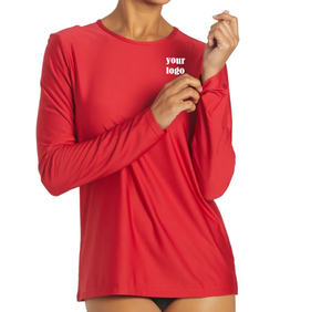 Camiseta de Compresión de Manga Larga Antibacteriana Personalizada OEM para Hombre, para MMA, BJJ, Entrenamiento en Gimnasio, Poliéster/Spandex 220g - Product Image 1