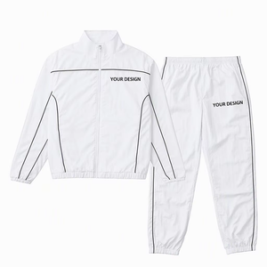 Ensemble veste coupe-vent et short personnalisé DTG, impression, 100% polyester, veste coupe-vent à capuche et short, streetwear unisexe - Product Image 3