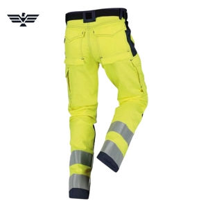 Pantalons de travail de sécurité à haute visibilité EMPIRE TREND WEARS - Pantalons de travail cargo haute visibilité avec plusieurs poches - Product Image 3
