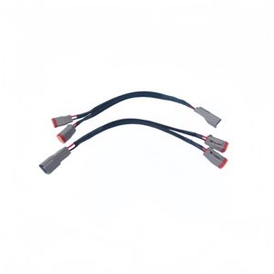 도이치 DT 2 핀 커넥터로 공장 방수 방진 골판지 보호 자동차 와이어 하네스 맞춤 - Product Image 2