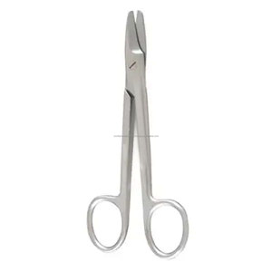 Ciseaux de dissection Sistrunk en acier inoxydable chirurgical, à pointe arrondie, lame droite ou courbée, 5,5 pouces, premiers secours - Product Image 1