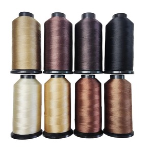 Fil à coudre en nylon pour extensions capillaires, bobine grande taille, couleur blonde, fil de couture robuste pour tissage de cheveux, fournitures et installation pour salons de beauté - Product Image 5