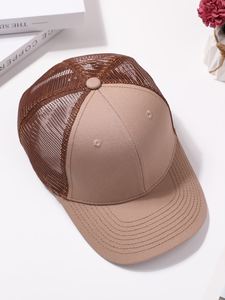 Full Mesh Trucker <b>Hat</b> for <b>Men</b> and Women Classic <b>Summer</b> Outdoor Fashion Style Lightweight Breathable Cap - Product Image 3