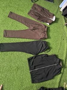 Unisex Reversible Vest & Pant Set with Side <b>Pockets</b> Breathable Summer Formal Outerwear Gilet Body <b>Warmer</b> Tracksuit - Product Image 6
