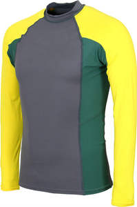 Camiseta de Protección Solar UPF 50+ de Manga Larga Personalizada para Hombre, Camiseta de Natación de Secado Rápido con Protección UV/SPF, Camiseta de Protección Solar para Surf - Product Image 3