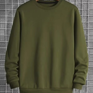 Sudadera con Capucha Extra Grande para Hombre, de Forro Polar, Transpirable, Ligera, con Bolsillo Canguro, Ecológica - Product Image 1