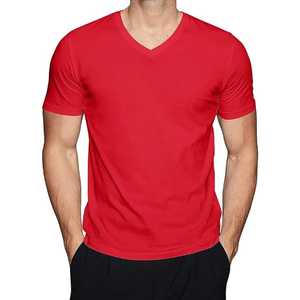 เสื้อยืดคอกว้างทรงปกติ แขนสั้น สีน้ำเงินล้วน ผ้าโพลีเอสเตอร์ โลโก้ด้านหน้า แห้งเร็ว สวมใส่สบาย แบบลำลอง ผ้าเจอร์ซีย์ถัก สำหรับผู้ชาย - Product Image 2