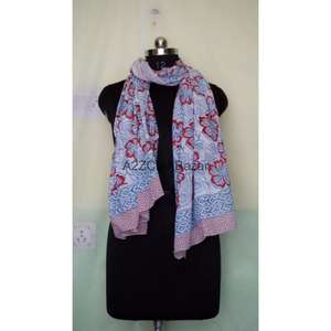 Cotton Digital Print Floral Solid Color Sarong Pareo Bikini Cover Beach <b>Wrap</b> Scarf Lightweight Soft Breathable Women Wholesale - Product Image 4