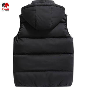 Gilets matelassés Ryan Pro Gear pour hommes, design personnalisé, rembourrage en polyester, tissu confortable avec logo personnalisé, fermeture à glissière - Product Image 3