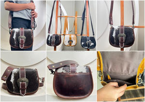 กระเป๋าถือหนังวัวแท้สำหรับสตรีดีไซน์ใหม่2025ออกแบบโลโก้ได้ตามต้องการ - Product Image 4