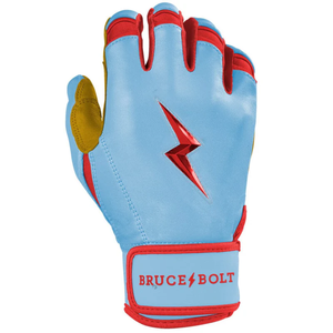 High-Quality 100% Cabretta Leather Baseball Batting Gloves 0.9mm Custom Logo <b>Snap</b> Closure Professional Grade - Product Image 5