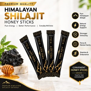 Bâtonnets de miel au Shilajit de l'Himalaya OEM ODM 8g – Shilajit Premium infusé au miel naturel pour un soutien quotidien de l'énergie et de la vitalité - Product Image 2