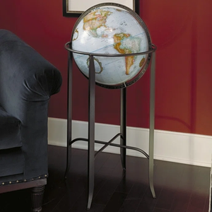 Globe décoratif moderne en métal pour salon, bureau ou table, au meilleur prix - Product Image 2