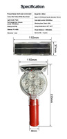 Feux de signalisation solaires robustes pour autoroutes et chantiers - 8 LED, portée d'alerte de 500 m, protection IP66