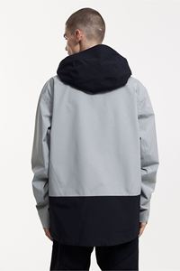 <b>Men's</b> Reversible Heated <b>Waterproof</b> Hooded Soft Shell Quilted <b>Jacket</b> Zip up Outdoor Casual Autumn <b>Green</b> Polyester Coat - Product Image 2