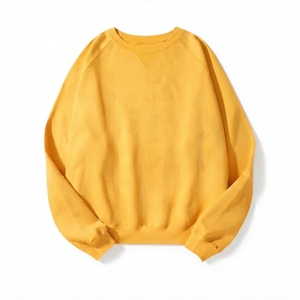 Sweat-shirt décontracté pour homme à col rond, en mélange de coton doux, manches longues, personnalisable, vêtements de sport, usine OEM - Product Image 1
