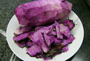 ¡OFERTA ESPECIAL! Ñame Congelado Comestible, Raíz de Ñame Morado (Ube), Tubería Natural en Cubos, Rebanadas, Rallado, Puré, Sabor Dulce, Textura Suave, Color Intenso - Product Image 4
