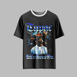 Camiseta Gráfica Oversize para Hombre, Estilo Streetwear, Algodón Lavado Ácido, con Estampado de Anime, Hombros Caídos, Corte Holgado, Casual - Product Image 6