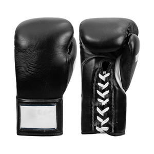 Guantes de Boxeo Personalizados con Cordones, de Cuero Vacuno Genuino de Alta Calidad, Guantes de Entrenamiento de Boxeo con Logotipo Personalizado, Guantes de Combate y Gimnasio - Product Image 1