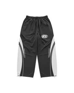 Ensemble de survêtement sport coupe-vent deux pièces personnalisé pour homme, grande taille, en nylon et polyester, imprimé uni, veste et pantalon de jogging - Product Image 5