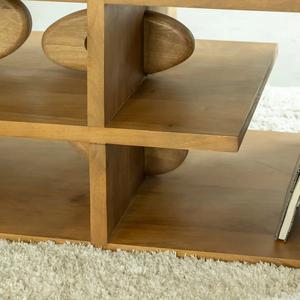 Mesa de centro de diseño Vandana Nimbus Grand en madera de mango - Product Image 5