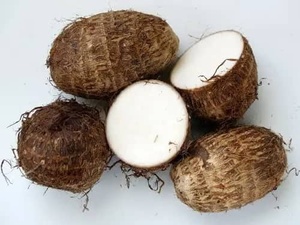 Racine de Taro Congelée IQF, Peau Brune, Pulpe Blanche, Emballage en Vrac, Approvisionnement en Gros - Product Image 2