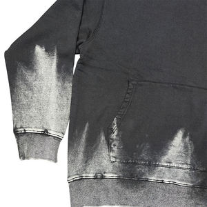 High Quality Custom Logo European and <b>American</b> Style Acid Wash Unisex 100% Cotton Winter <b>Hoodie</b> - Product Image 4