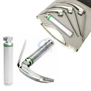 Laryngoscope à fibre optique flexible en acier inoxydable, manuel, pour intubation ORL, anesthésie, examen de la gorge, chirurgical, hospitalier - Product Image 5