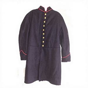 100% laine confédéré nouveau civil hiver porter imperméable imprimé simple boutonnage redingotes - Product Image 1