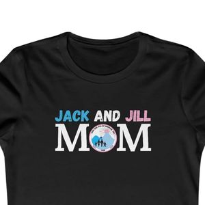 เสื้อยืดพรีเมียม Jack and Jill สำหรับผู้หญิง เนื้อผ้านุ่ม น้ำหนักเบา แขนสั้น คอกลม พิมพ์ลายกราฟิกตามสั่ง เสื้อยืดลำลองสำหรับผู้หญิง ขายส่ง - Product Image 3