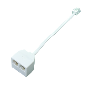 Répartiteur téléphonique pratique et simple LJJ-4C 2 voies RJ11 6P4C Conforme RoHS - Product Image 5