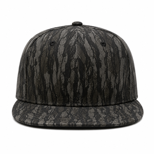 High Quality Structured Camo Snapback Hats VN Hat Factory Camouflage Fitted Caps Sport Cap Custom Brand Logo Outdoor Activity - Product Image 2
