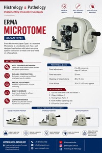 Microtome rotatif de type Spencer, machine de découpe manuelle de précision pour la sectionnement des tissus, haute précision, OEM, pour la recherche médicale - Product Image 6