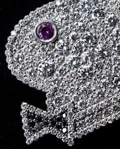 Custom Rabbit VVS Moissanite Diamond Pendant Hip Hop Rapper Bling Pendant Pass Diamond <b>Tester</b> Pendant Animal Pendant For Men's - Product Image 5