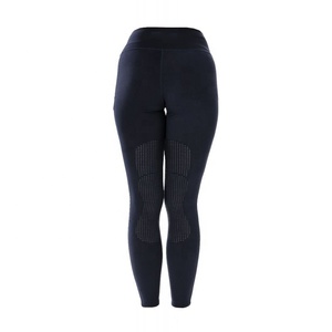 High Quality 4-way Stretch Horse Riding Breeches <b>Leggings</b> Tights <b>Equestrian</b> Wear Pants on Technical Fabric with Soft Feel - Product Image 1